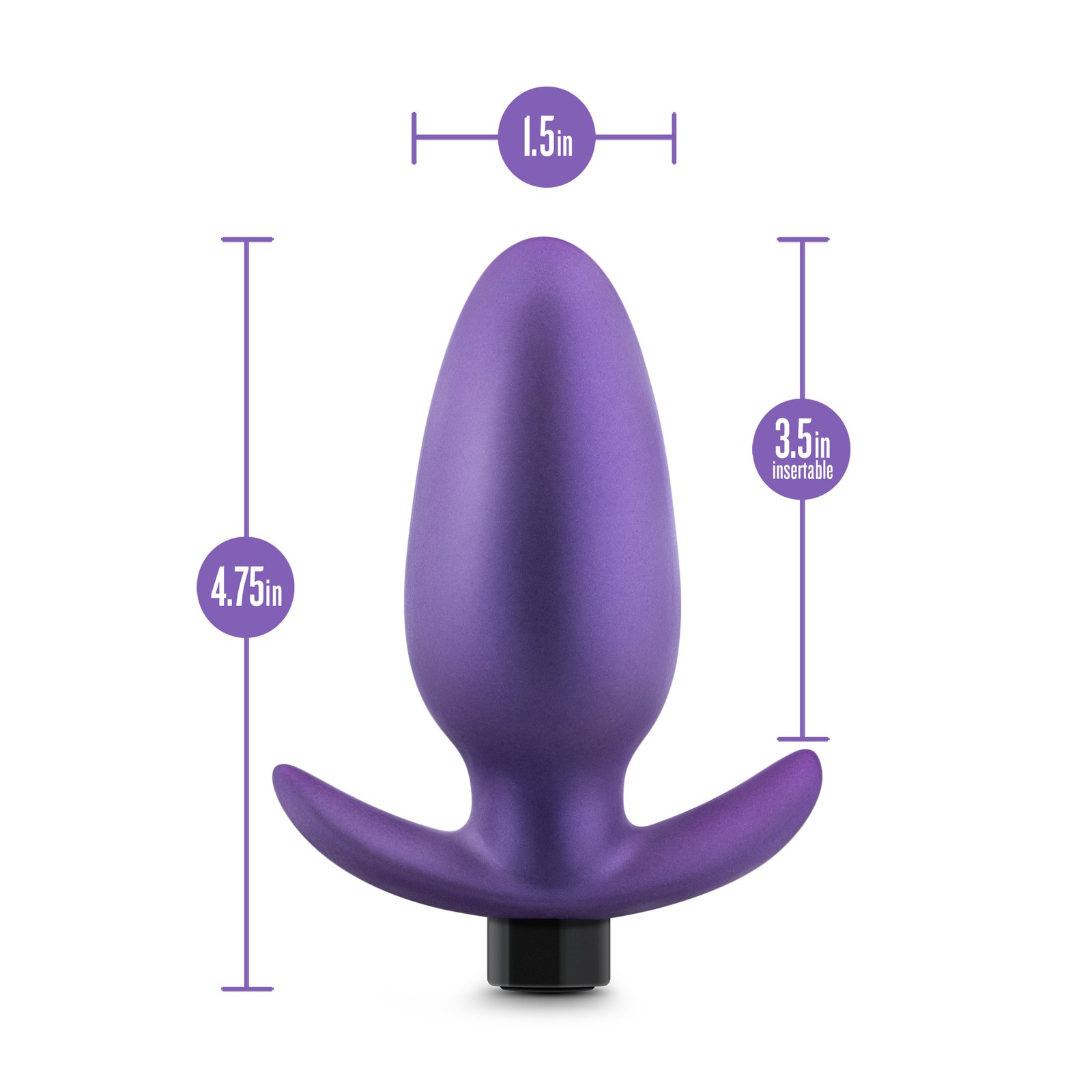 Anal Adventures Matrix - Excelsior Plug - Astro Violet image 0 Anal Adventures Matrix - Excelsior Plug - Astro Violet - Image 1