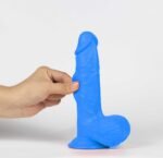 Real Skin Mr. Navy 7.5" Dual Layer Dildo - Image 3
