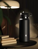 Fap Flask - Thrill Seeker - Black Bottle - Frosted - Image 3