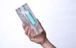 Aster Vibrating Male Masturbator With Bullet - Clear - Image 4
