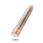 The Collection - Lattice - 7 Inch Rechargeable Vibe - Rose Gold - Image 7