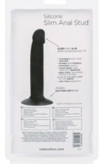 Silicone Slim Anal Stud - Black - Image 2