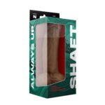 Shaft - Model N 9.5 Inch Liquid Silicone Dong With Balls - Oak - Image 2