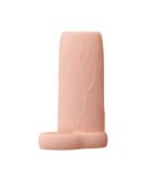 Performance 3.5 Inch Enhancement Sleeve - Beige - Image 2