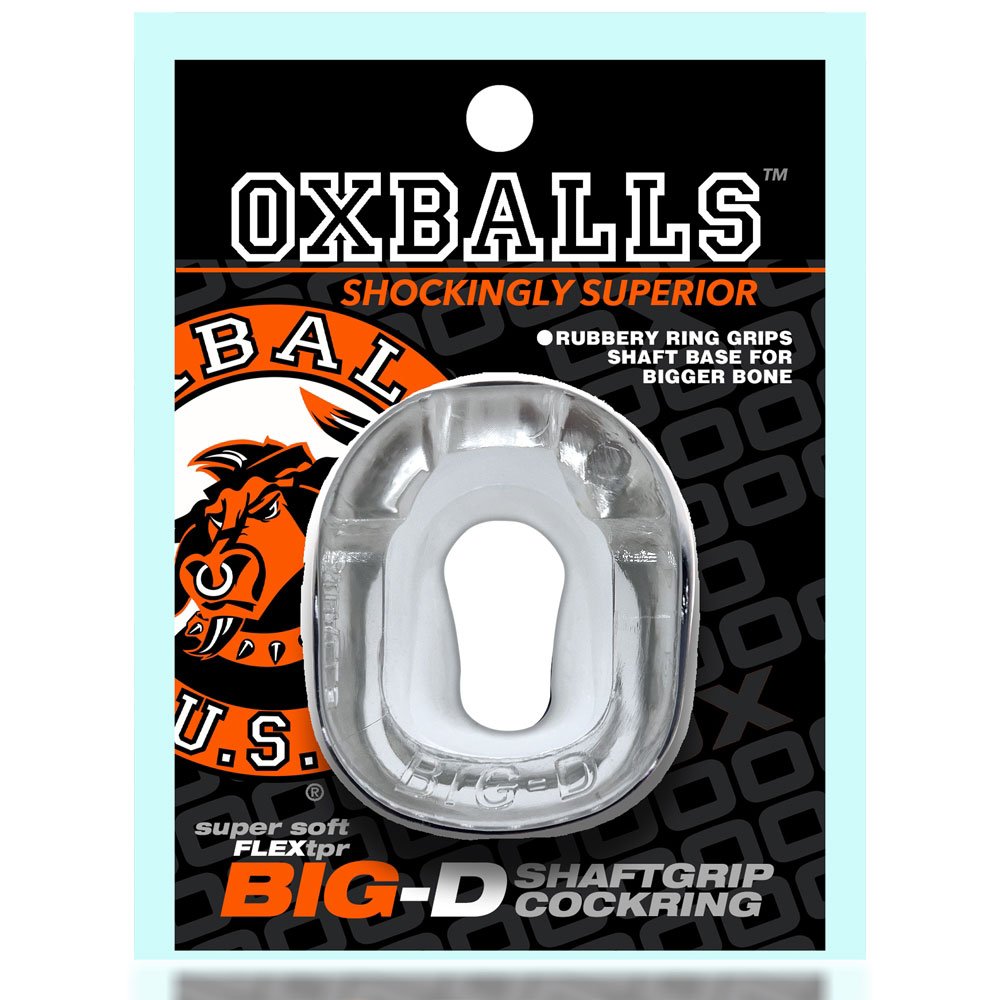 Big D Cockring - Clear image 0 Big D Cockring - Clear - Image 1
