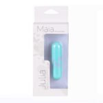 Julia Butterfly Print Mini Bullet - Teal Blue - Image 3