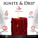 Thorn Drip Candle - Red - Image 5
