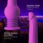 Impressions - New York - Gyro-Quake Dildo - Purple - Image 5