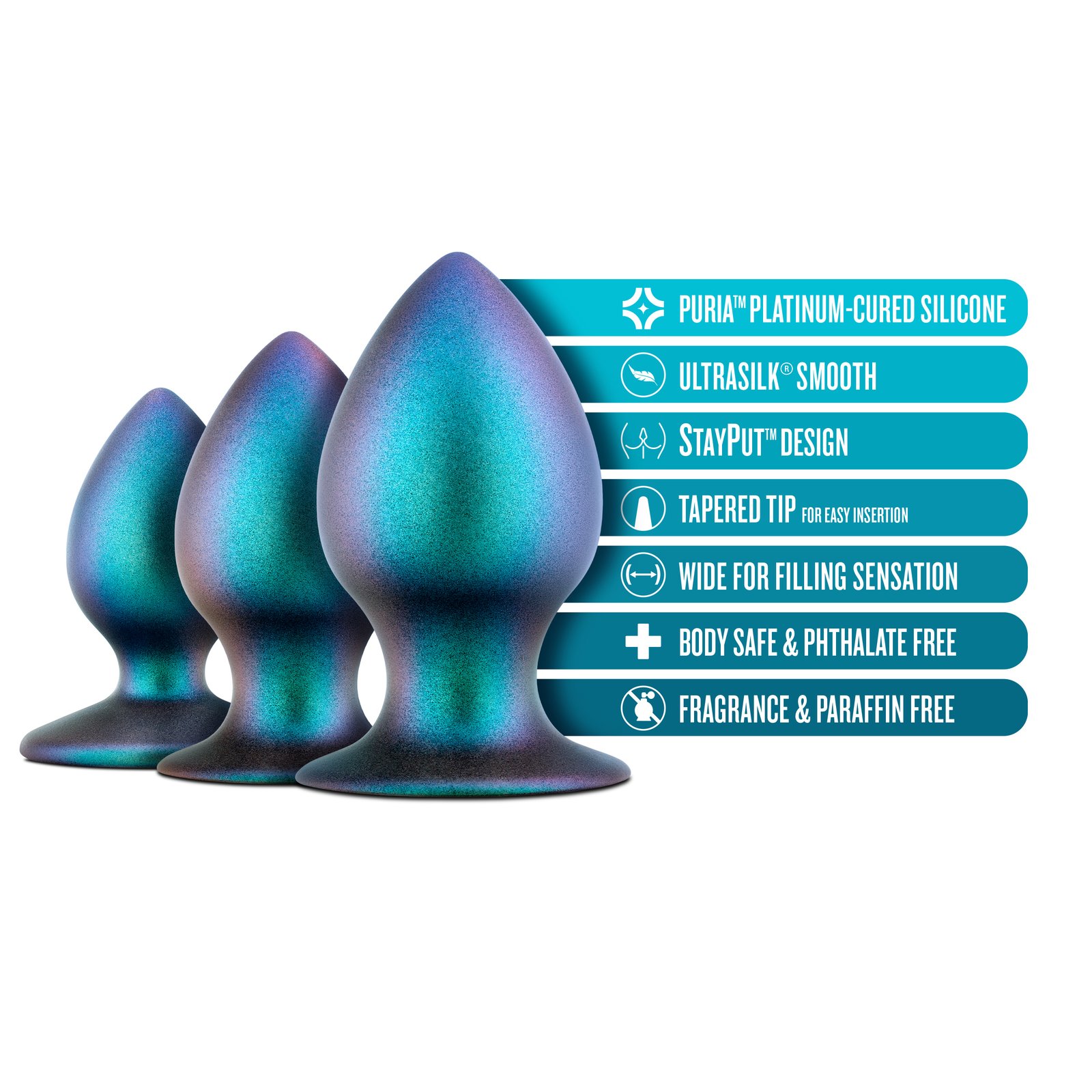Anal Adventures Matrix - Metaverse Plug Kit - Dark Millenia image 0 Anal Adventures Matrix - Metaverse Plug Kit - Dark Millenia - Image 1