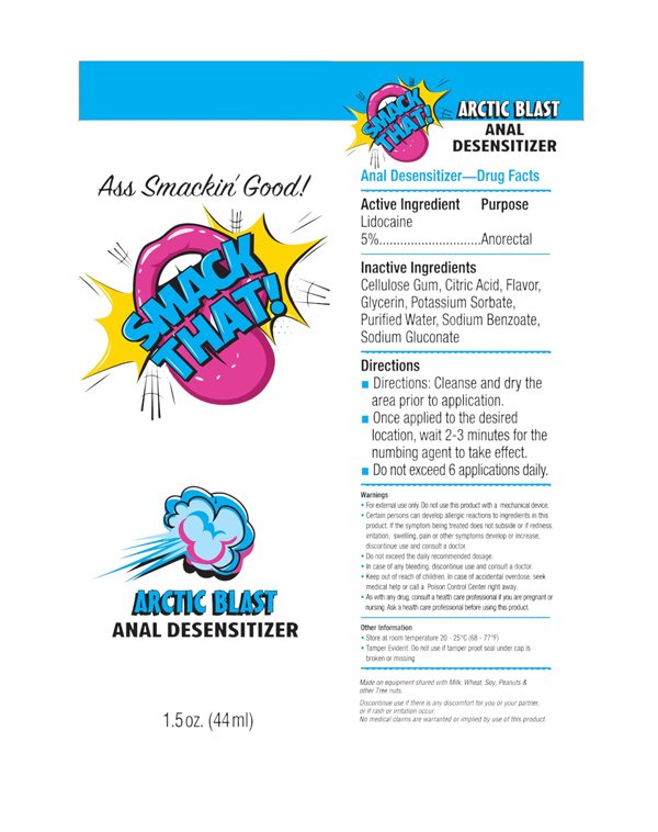 Smack That Anal Desensitizer Arctic Blast 1.5 Oz image 0 Smack That Anal Desensitizer Arctic Blast 1.5 Oz - Image 1