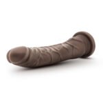 Dr. Skin Plus - 9 Inch Posable Dildo - Chocolate - Image 2