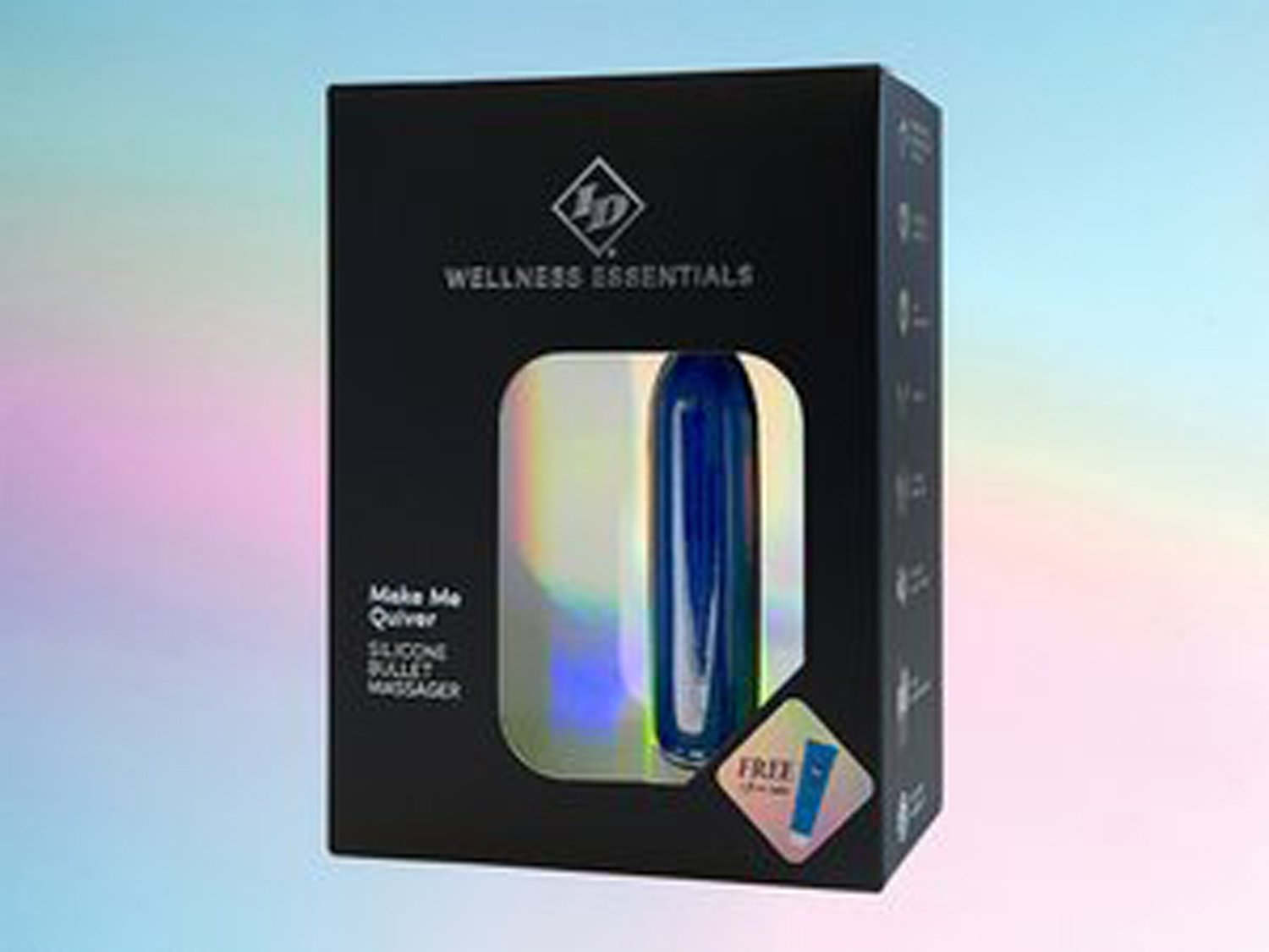 Make Me Quiver Silicone Bullet Massager - Blue image 0 Make Me Quiver Silicone Bullet Massager - Blue - Image 1
