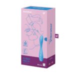 Satisfyer G-Spot Flex 4 Connect App - Multi Vibrator - Blue