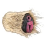 Savage She-Wolf Silicone Stroker - Brown - Image 2