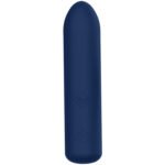 Make Me Quiver Silicone Bullet Massager - Blue - Image 2
