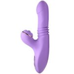Pro-Thrust Max 14x Thrusting and Pulsing Silicone Rabbit - Purple - Image 2