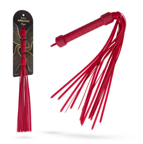 Temptasia Ardor - Flogger - Red image 0 Temptasia Ardor - Flogger - Red - Image 1