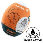 Satisfyer Masturbator Egg - Crunchy - Orange - Image 2