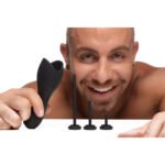 10x Vibrating Penis Head Teaser With Urethral Sounds - Black - Image 5