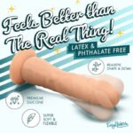 Easy Riders 7" Silicone Dildo - Light - Image 4