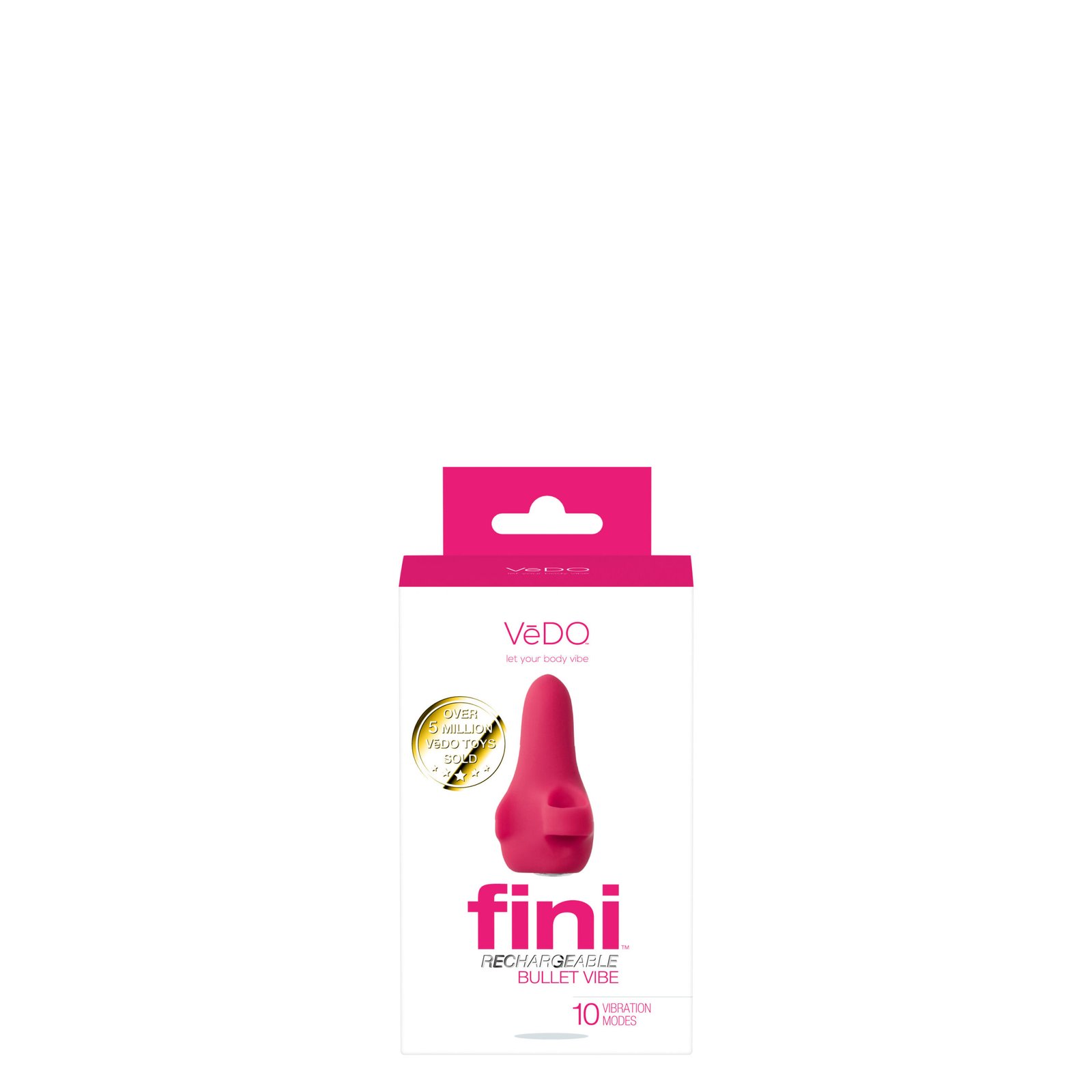 Fini Rechargeable Bullet Vibe - Pink image 0 Fini Rechargeable Bullet Vibe - Pink - Image 1