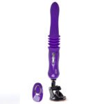 Monroe USB Rechargeable Silicone Thrusting Portable Love Machine - Purple - Image 2