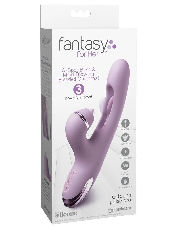 Fantasy for Her G Touch Pulse Pro - Purple image 0 Fantasy for Her G Touch Pulse Pro - Purple - Image 1
