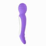 Zoe Twisty Dual Vibrating Pleasure Wand - Purple - Image 7