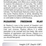 Playboy Pleasure - Tux - Small - Butt Plug - Hematite