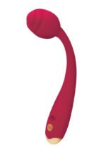 Secret Kisses Rosegasm Long Stem Flexi G-Spot Vibe Rose - Red - Image 3