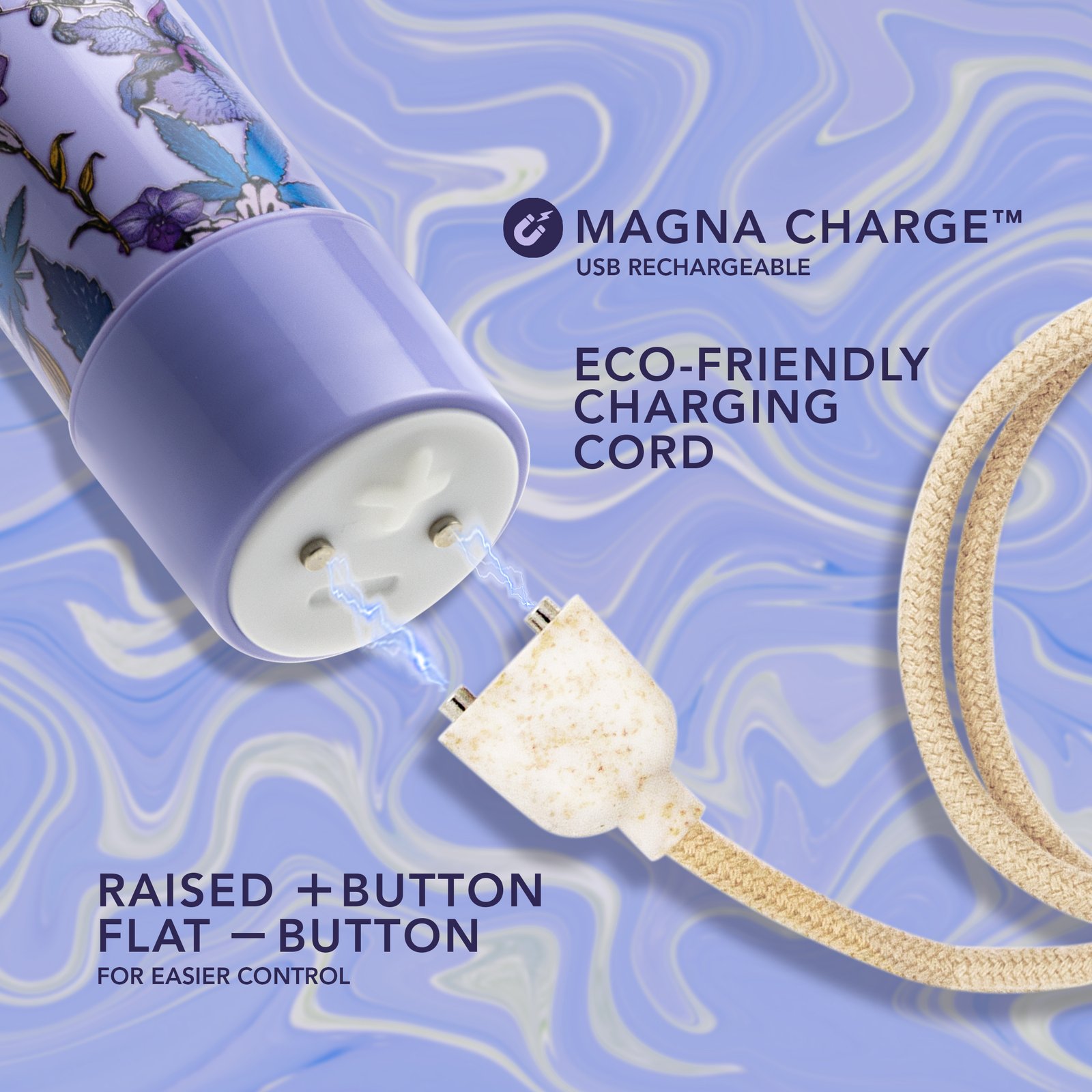 Limited Addiction - Floradelic - 7 Inch Rechargeable Vibe - Purple image 0 Limited Addiction - Floradelic - 7 Inch Rechargeable Vibe - Purple - Image 1