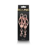 Bound - Nipple Clamps - C3 - Rose Gold