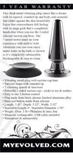Advanced Metal Plug - Black Chrome - Image 6