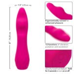 Gia Curved Pleaser - Pink - Image 3