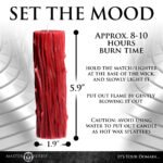 Thorn Drip Candle - Red - Image 4