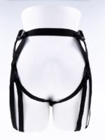 Hidden Pocket Strap on With Remote Control Vibrator - Black - Image 5