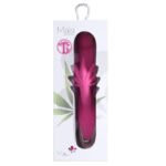 Maui 420 Series - Dual Motor G-Spot Pot Leaf - Rechargeable Vibrator - Pink - Image 5