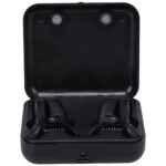 Merci - Vibro Grippers - Wireless Vibrating Nipple Clamps With Rechargeable Case - Black - Image 2