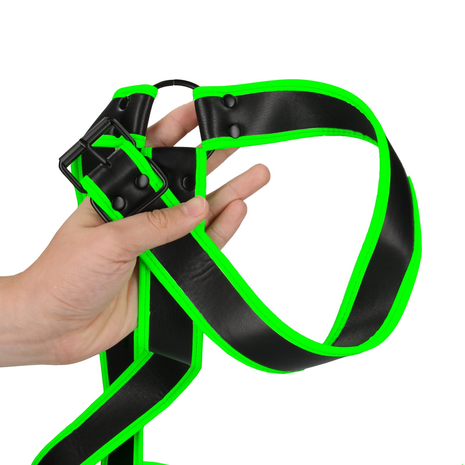 Gladiator Harness - Small/medium - Glow in the Dark image 0 Gladiator Harness - Small/medium - Glow in the Dark - Image 1