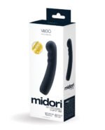 Midori Rechargeable G-Spot Vibe - Just Black - Image 4