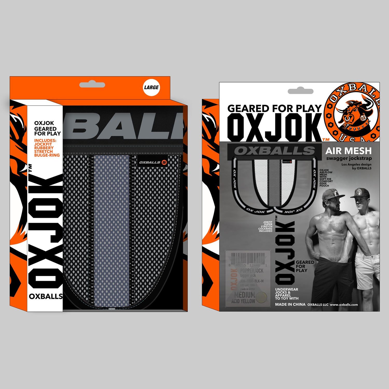Airmesh Upthrust Slider-Strap Jock Tar Black - Medium image 0 Airmesh Upthrust Slider-Strap Jock Tar Black - Medium - Image 1