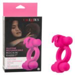 Silicone Rechargeable Rockin Rabbit - Pink - Image 3