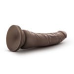 Dr. Skin Plus - 9 Inch Posable Dildo - Chocolate - Image 3