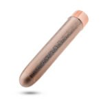 The Collection - Lattice - 7 Inch Rechargeable Vibe - Rose Gold - Image 6
