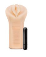Enlust Emma Male Masturbator With Bullet Vibrator - Beige - Image 3