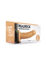 Vibrating Hollow Strapon Without Balls 6 Inch - Balls 6 Inch - Tan - Image 6