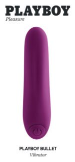Playboy Pleasure - Playboy Bullet - Vibrator - Dark Purple - Image 3