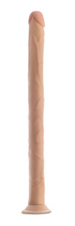 Dr. Skin - 19 Inch Dildo - Beige - Image 6