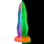 Tenta-Cock Glow-in-the-Dark Silicone Dildo - Image 4