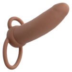 Performance Maxx Rechargeable Thick Dual Penetrator - Brown - Image 3